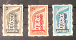 Luxembourg Y&T  514/516 MNH ** Europa 1956 - Nuevos