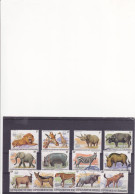 Burundi COB 892/04 Dieren Uit Afrika Opdruk WWF-Animaux D'Afrique Surchargés WWF 1983 MNH - Used Stamps