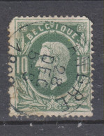 COB 30 Oblitération Centrale ANGRE Voir état - 1869-1883 Leopold II