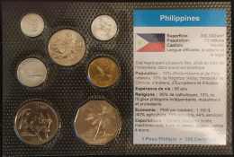 PHILIPPINES - FILIPINAS - SERIE DE 7 PIECES DIFFERENTES - 1 - 2 PISO - 1 - 5 -10 -25 - 50 CENTIMO - Filippijnen