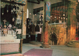 PALESTINE - Bethlehem - Intérieur - La Grotte De La Nativité - Carte Postale Ancienne - Palestina