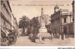 AMIP1-0124-ALGERIE - BONE - L'hotel Des Postes Et La Rue De L'arsenal  - Annaba (Bône)