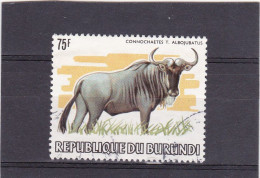 Burundi COB 890  Gnoe Dieren Uit Afrika-Animaux D'Afrique 1982 MNH - Usati