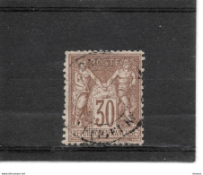 FRANCE 1876 SAGE Yvert 69  Oblitéré  Piquage - 1876-1878 Sage (Tipo I)