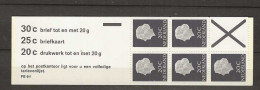 1966 MNH Nederland NVPH PB 6fFq "kruis Boven" - Libretti