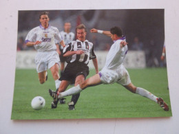 FOOTBALL COUPE EUROPE PHOTO 17x12 1998 REAL MADRID JUVENTUS TURIN 1-0 HIERRO     - Sport