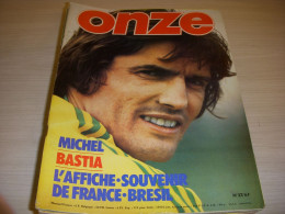 FOOTBALL ONZE 27 03.1978 Henri MICHEL BASTIA NANTES TOROCSIK FOOT BRESILIEN - Sport