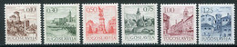 YUGOSLAVIA 1971 Town Views Definitive On Chalky Paper MNH / **. Michel  1427-30x, 1444x, 1465xa - Unused Stamps