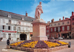 PONT DE VAUX Place Joubert General Francais Ne A Pont De Vaux 6(SCAN RECTO VERSO)MA133 - Pont-de-Vaux