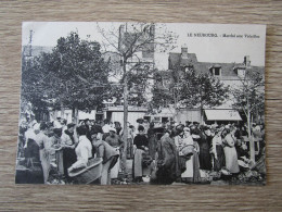 27 LE NEUBOURG MARCHE AUX VOLAILLES FOULE - Le Neubourg