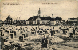 Ostseebad Swinemünde - Strandbild Mit Kurhaus - Pommern