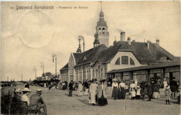 Ostseebad Swinemünde - Promenade Am Kurhaus - Pommern