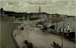 Stettin - Dampfschiffahrtsbollwerk - Pommern