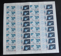 REUNION / CFA - 1966 - N°YT. 369A - Satellite - Feuille Complète - Neuf Luxe ** / MNH / Postfrisch - Unused Stamps