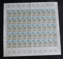 REUNION / CFA - 1972 - N°YT. 408 - Journée Du Timbre - Feuille Complète - Neuf Luxe ** / MNH / Postfrisch - Unused Stamps