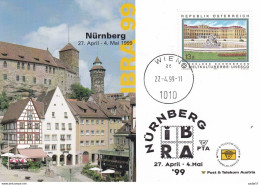 OSTERREICH Austria IBRA 99 Nürnberg 27-04-1999 Mi 2277 - Storia Postale