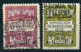 España - Barcelona - 1930 (5/6 Con Dentado 14) - No Catalogados - Barcelona