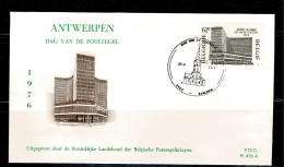 1976 1803 FDC (Antwerpen/Berchem) : "Dag Van De Postzegel - Journée Du Timbre " - 1971-1980