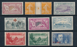 DX-121: FRANCE: Lot De Timbres Neufs Sana Gomme N°121-141 Mill8-152-156-208-300-333-354/55- - Sonstige & Ohne Zuordnung