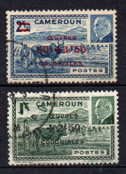 Cameroun - 1944 - Pétain Surch  - N° 263/264  - Oblit - Used - Used Stamps