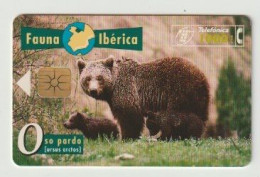 Telefoonkaart-télécarte Spanje-españa (E) 1996 Fauna Ibérica - Emissions Basiques