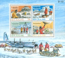 NOUVELLE ZELANDE 1984 - Présence Néo-zéelandaise Dans L'antarctique - BF - Altri Modi Di Trasporto