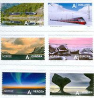 NORVEGE 2009 - Vues Touristiques - 6 V. - Unused Stamps