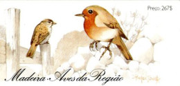 MADERE 1988 - Faune Régionale: Oiseaux - Carnet - Adler & Greifvögel