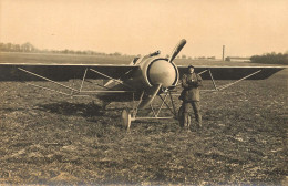 Avion Ancien Marque Type Modèle ? * Carte Photo * Aviation Aviateur Transport - ....-1914: Precursors