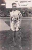 PARIS JO De 1924 RITOLA  CHAMPION DU 3000 M STEEPLE  JEUX OLYMPIQUES Olympic Games 1924 - Olympic Games