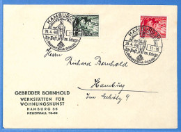 Allemagne Reich 1940 - Lettre De Hamburg - G35110 - Covers & Documents