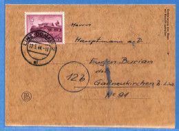 Allemagne Reich 1944 - Carte Postale De Linz - G35092 - Covers & Documents