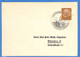 Allemagne Reich 1938 - Carte Postale De Buchen - G35081 - Covers & Documents