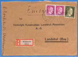 Allemagne Reich 1944 - Lettre Einschreiben De Waldsassen - G35063 - Covers & Documents