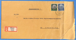 Allemagne Reich 1942 - Lettre Einschreiben De Dillingen - G35058 - Covers & Documents