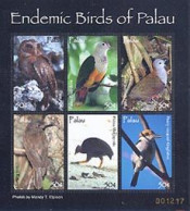 PALAU 2006 - Oiseaux Endémiques - Feuillet I - (hiboux) - Uilen