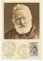 Maximum Card France 1953 Victor Hugo - Hernani - Play - Writers