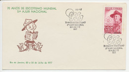 Cover / Postmark Brazil 1977 Scouting - Other & Unclassified