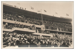 V6027/ Eröffnung Der Olympiade 1936 Berlin  Führerloge Adof Hitler Foto AK  - Olympische Spiele