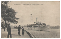 S5272/ Swinemünde  Rügen Dampfer Odin  AK Pommern 1912 - Pommern