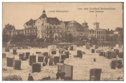 XX19441/ Swinemünde  Schloß Hohenzollern, Hotel Walfisch AK Pommern Ca.1910 - Pommern