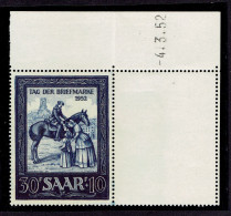 SARRE - N°303 ** MNH TTB - Unused Stamps