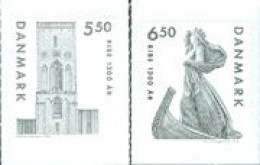 DANEMARK 2010 - 1100 Ans De La Ville De Ribe - 2 V. - - Unused Stamps
