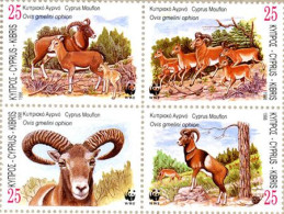 CHYPRE GREC - W.W.F. - Le Mouflon De Chypre - Ungebraucht