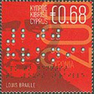 CHYPRE GREC 2009 - Louis Braille - 1 V. - Unused Stamps