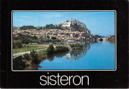 SISTERON Importante Etape De La Route Napoleon Sur Les Bords Du Lac Forme Par La Durance 13(scan Recto-verso)MA268 - Sisteron