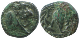 AEOLIS ELAIA ATHENA CORN WREATH HELM GRIEGO Moneda 0.8g/9mm #SAV1387.11.E.A - Greek