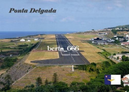 Azores Sao Miguel Island Ponta Delgada Airport New Postcard - Açores