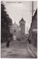 94 - B714CPA - MANDRES - L'église - Très Bon état - VAL-DE-MARNE - Mandres Les Roses