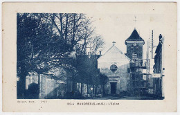 94 - B713CPA - MANDRES - 120-4 - L'église - Très Bon état - VAL-DE-MARNE - Mandres Les Roses